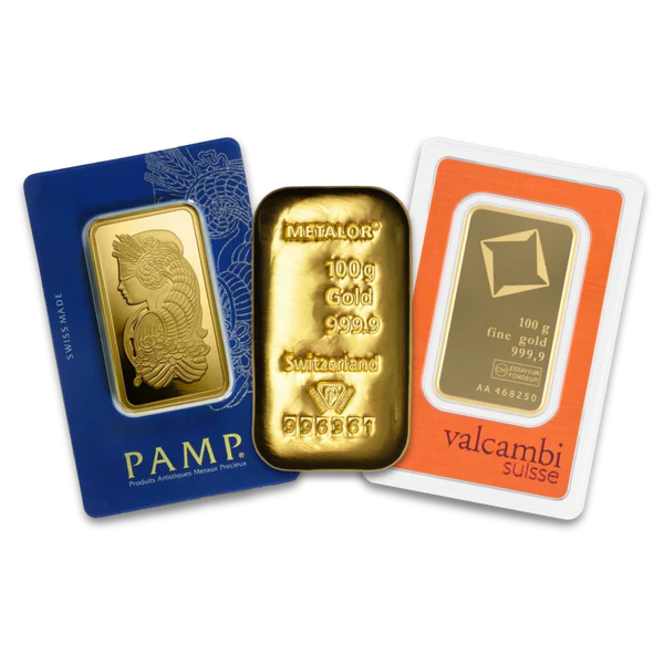 100g Gold Bar (Best Value)