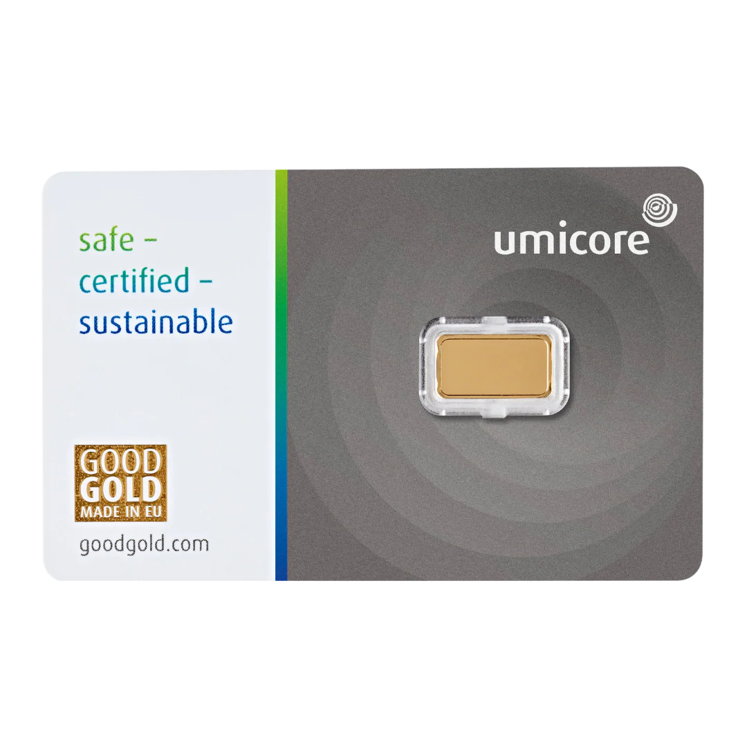 Umicore 1g Gold Bar - Image 2