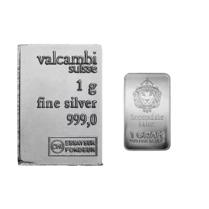1g Silver Bar - Best Value