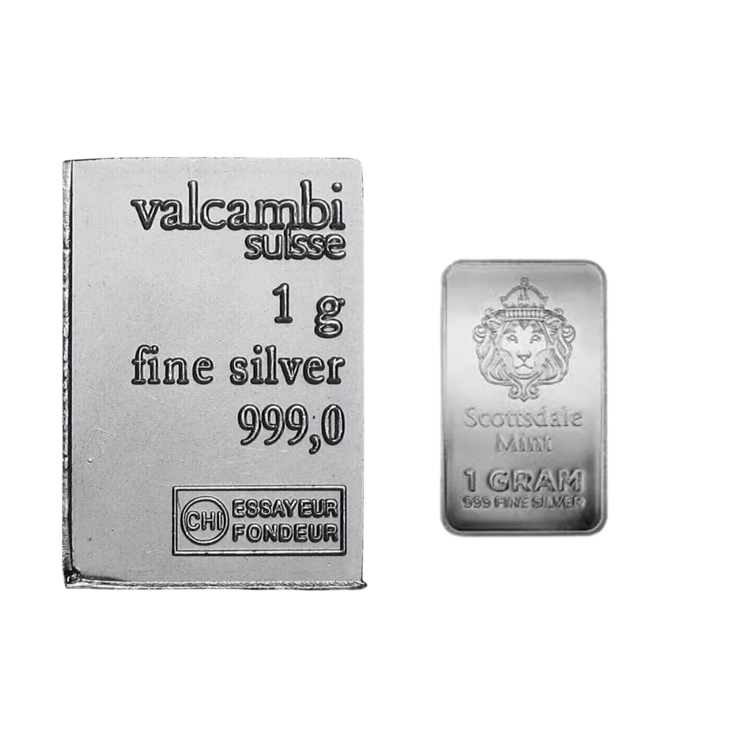 1g Silver Bar - Best Value