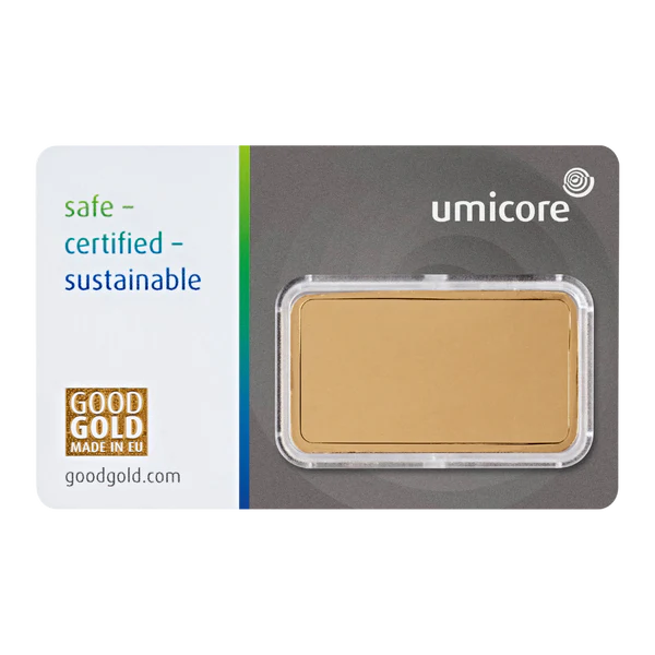 Umicore 1oz Gold Bar - Image 2