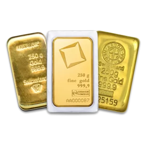 250g Gold Bar (Best Value)