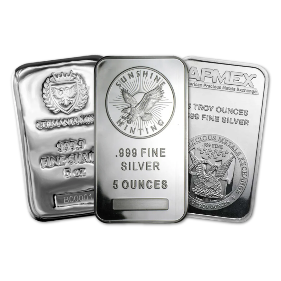 5oz Silver Bar (Best Value)