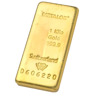 Metalor 1kg Gold Bar