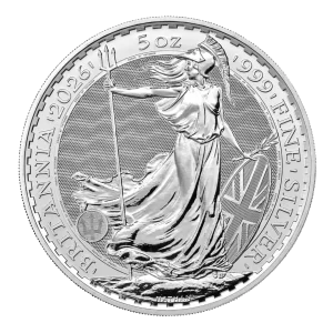 2026 Britannia 5oz Silver Bullion Coin