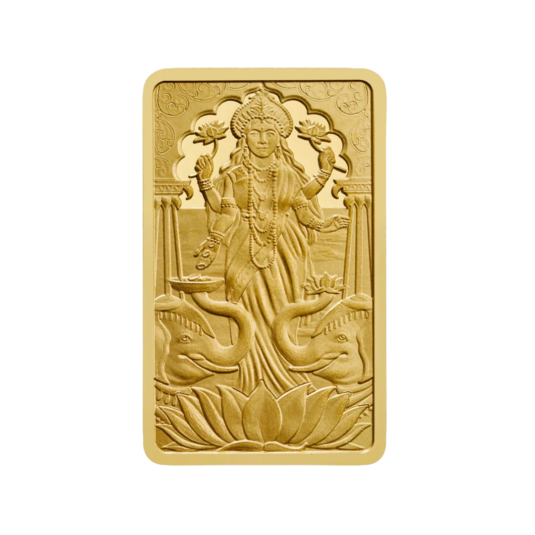 1g Lakshmi Gold Bar - Image 3