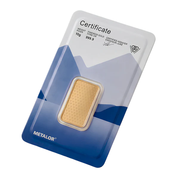 Metalor 10g Gold Bar - Image 3