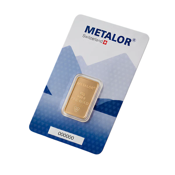 Metalor 10g Gold Bar