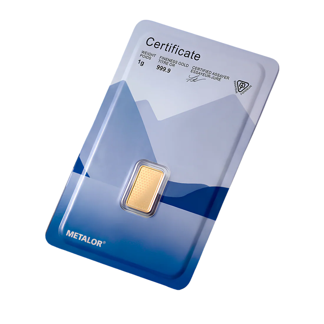 Metalor 1g Gold Bar - Image 2