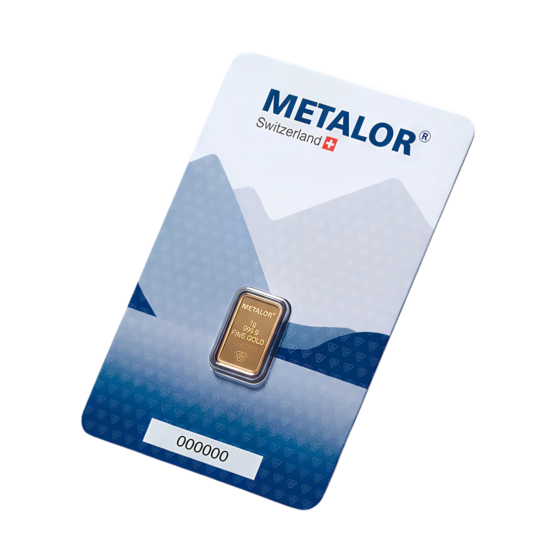 Metalor 1g Gold Bar