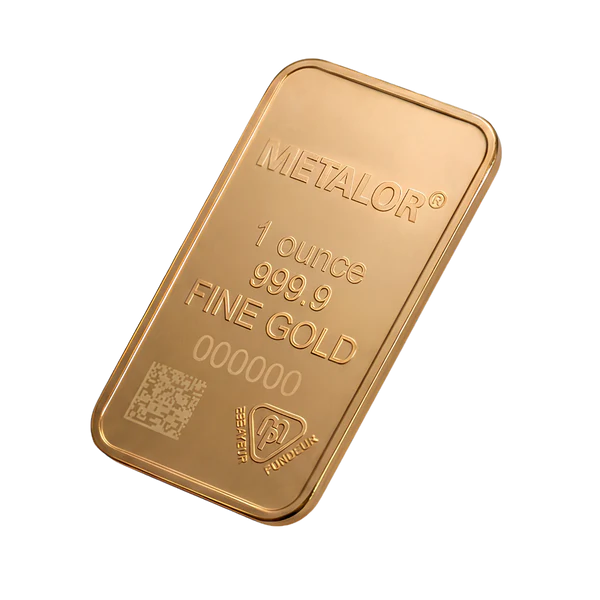 Metalor 1oz Gold Bar - Image 2