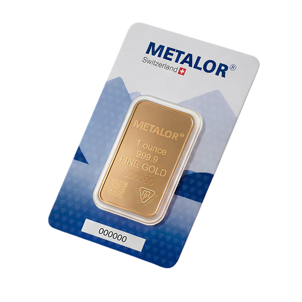 Metalor 1oz Gold Bar